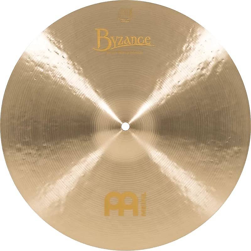 Meinl Byzance Jazz B16JMTC Platillo crash mediano y delgado de 16" con demostración en video